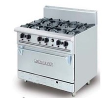 Bếp âu 6 họng có lò nướng DRO6H