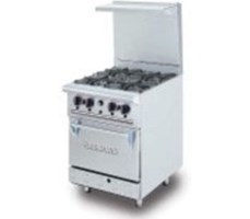 Bếp âu 4 họng có lò nướng DRO4H