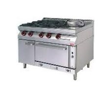 Bếp Gas Âu tích hợp lò nướng, bếp chảo