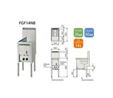 Bếp chiên FUJIMARK FGF14NB