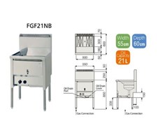 Bếp chiên FUJIMARK FGF21NB
