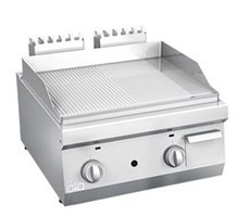 Bếp chiên nửa phẳng nửa nhám dùng gas line 600 ATA K6GFR10TT