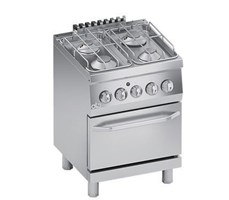 Bếp âu 4 họng có lò nướng LIne 600 ATA K6GCU10FF