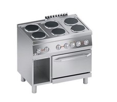 Bếp âu điện 6 họng có lò nướng line 600 ATA K6ECU15FF