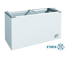 Tủ đông nằm nắp kính cong phẳng Firscool G-F300 FCG