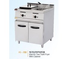 Bếp chiên nhúng 2 bồn kèm tủ Wailaan FE-700