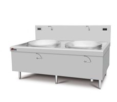 Bếp xào điện từ đôi cỡ lớn CZC - 12DE