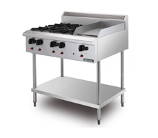 Bếp Âu 4 họng có rán phẳng OB4GG1BFS-17