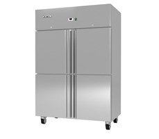 Tủ mát inox 4 cánh Kistem KIS-XFGN45R (quạt gió)