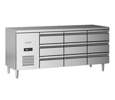 Bàn mát inox 9 ngăn kéo Klaus KDC-1.1-3W