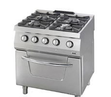 BẾP ÂU 4 HỌNG DÙNG GA CÓ LÒ NƯỚNG OSOGEF 8070