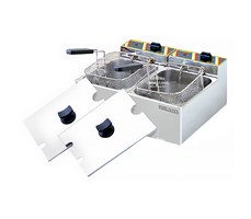 BẾP CHIÊN NHÚNG ĐÔI DÙNG ĐIỆN 6 LÍT DF 23D                    