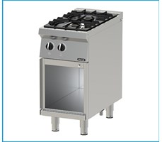 Bếp Âu 2 họng có chân đứng Nayati NGTR 4-75 ME