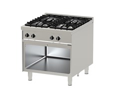 Bếp Âu 4 họng có chân đứng Nayati NGTR 8-90 GR