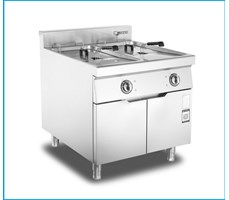 Bếp chiên nhúng đôi chân đứng Mantru.E XZ2-D9024A