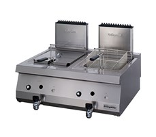 Bếp chiên nhúng gas đôi Ozti 