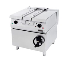 Chảo nghiêng tay quay Ozti OTG 100 dùng gas