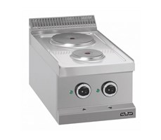 BẾP ĐIỆN 2 HỌNG TRÒN CÓ CHÂN TỦ MBM MG7E277