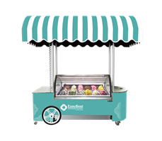 Xe đẩy di động bán kem Easybest Ice Cart Sunny 12 