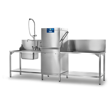 Máy rửa chén có hút mùi Hobart PROFI AMXXR-10B