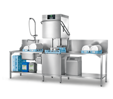 Máy rửa chén có nắp đậy Hobart PREMAX AUPS-10B