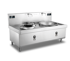 Bếp từ đôi mặt lõm xào Mantrue ZC2-C8440A-W