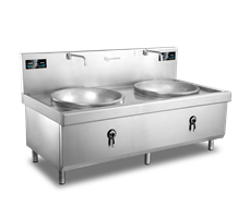 Bếp từ đôi mặt lõm xào Mantrue ZC2-C8040A