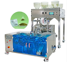 Máy đóng gói túi trà dạng kim tự tháp tự động JM180
