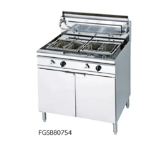 Bếp chiên nhúng đôi dùng gas Fujimak FGSB80754