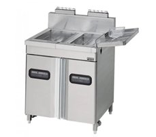 Nồi chiên đôi dùng gas Maruzen MXF-076WC 