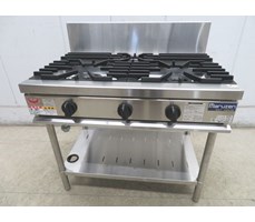 Bếp âu 3 đầu đốt dùng gas Maruzen RGT-0963D