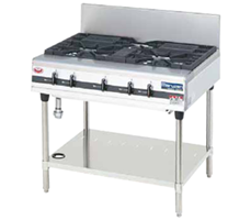 Bếp âu 3 đầu đốt dùng gas Maruzen MGTX-097F