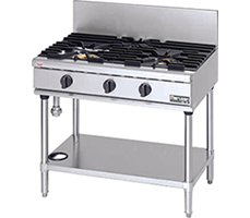 Bếp âu 3 đầu đốt dùng gas Maruzen RGT-J0963D