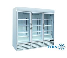 Tủ đông đứng 3 cánh kính Firscool G-D1400