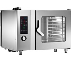 LÒ NƯỚNG COMBI 8 KHAY GN 2/1 DÙNG GAS ANGELO PO FX82G2T