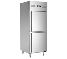 Tủ mát đứng 2 cánh inox Klaus KUC-2HD