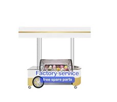 Xe đẩy bán kem ICE CREAM CART SUNNY 12