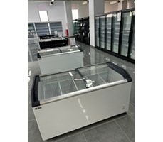 Tủ Đông Nằm Cánh Kính Cong Cobi CBSD-520Q