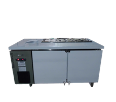 Bàn mát Salad 2 cánh 1,5m TurboGold TG-15SUC-6P