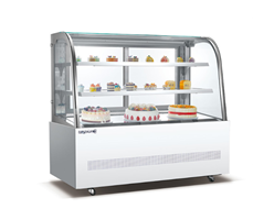 Tủ trưng bày bánh kính cong Meichu MK-12