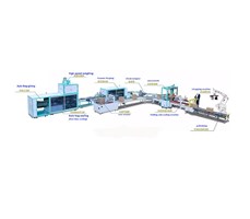 Dây chuyền đóng gói chân không gạo với Robot xếp hàng PZB-900-F8/10