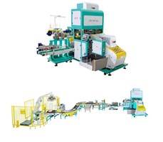 Dây chuyền giải pháp đóng gói & máy đóng gói gạo túi dệt PP 5-25kg ZDB-900-Q10
