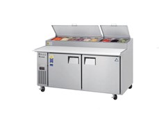 Bàn mát pizza Everest B180P-2RROS-E