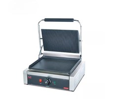 Máy nướng bánh mì Panini điện một mặt (mặt trên có rãnh, mặt dưới phẳng) Kolner EG-811B