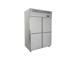 Tủ Đông Đứng 4 Cửa - Khay Đựng Bánh SAIGE UF120FP