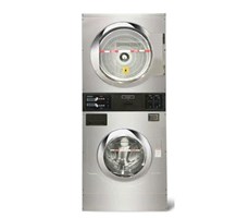Máy giặt sấy chồng tầng bỏ xu 13kg dùng gas Cleantech SXTH-130FRT