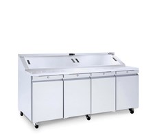 Bàn mát chuẩn bị thực phẩm 4 cửa Williams Onyx CPC4(J)