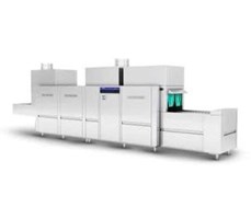 Máy rửa khay công nghiệp băng chuyền có chức năng sấy Hasonic HDF-2003SDE