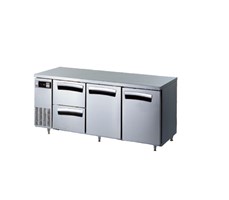 Bàn mát 2 ngăn kéo kết hợp 2 cửa mở Fujee LT-1834R-DSS
