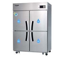 Tủ đông inox 4 cánh Lassele LD-1143F